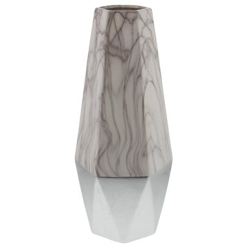 Contemporary Gray Ceramic Vase 60745