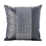 Faux Leather Crocodile Throw Pillow - Contemporary - Decorative Pillows ...