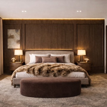 Cognac GT_Private Residence | Zug, Switzerland | Full turnkey · 210m² Bedroom