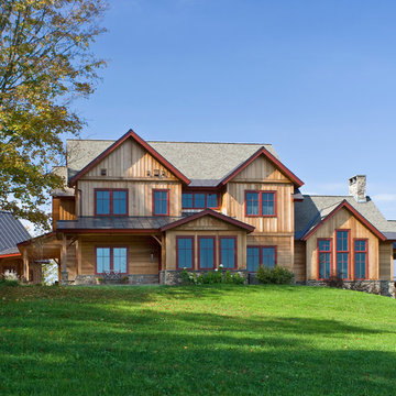 Rustic Timber Frame Home
