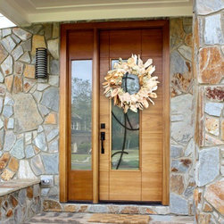 Wreaths on Front Doors - Decorative Accents