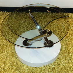 Marte Motion Coffee Table | White High Gloss - Coffee Tables