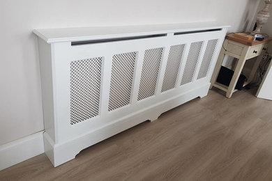 4 bespoke radiator cabinets