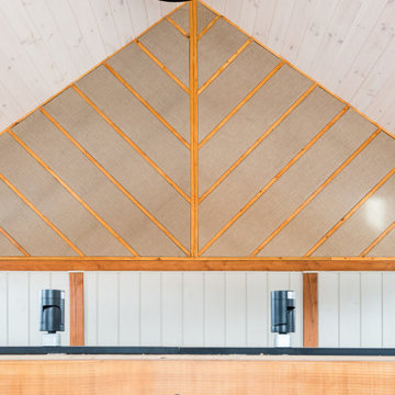 Our unique framing method becomes architectural art