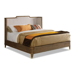 brownstone Furniture - Brownstone Atherton Teak Bed - Platform Beds