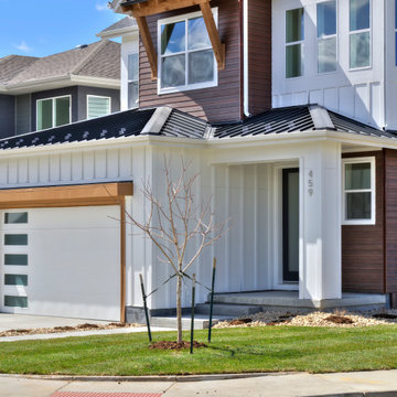 2-Story Front Load Modern Farmhouse | Silver Creek
