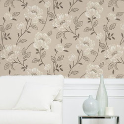 New Style - Fanciful Floral Wallpaper RL190602 - Wallpaper