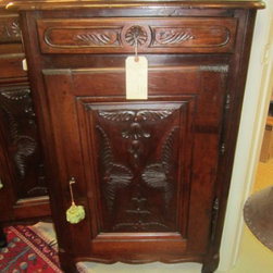 Pair of Antique Corner Cabinets - Furniture