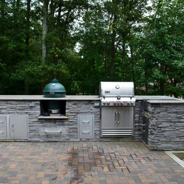 Front Renovation & Outdoor Kitchen - White Plains, MD