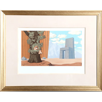 Voies d'un Jeune Regard Embaument La F�te d'un Vieil Arbre- Rene Magritte