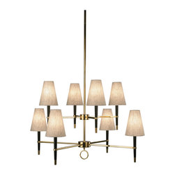 Robert Abbey - Robert Abbey Jonathan Adler 8 Light Ventana Chandelier - Chandeliers