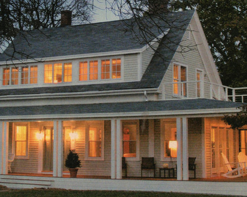 Shed dormer with porch
 