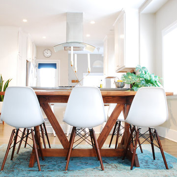 Midcentury Farmhouse Dining Room