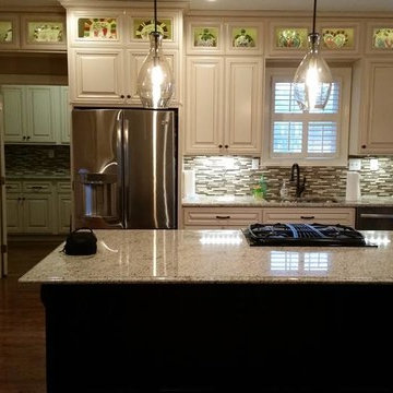 Kitchen by customer Woodworkers Plus, LLC, Rainbow City, AL