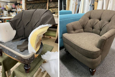 Reupholstery projects