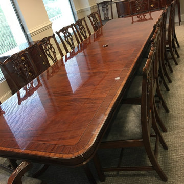 Furnishing Law Firm: Conference Tables, Chairs, Sideboards and Chests