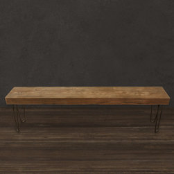 Solid Wood Beam Bench 6' - Dining Benches