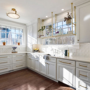 Bright Kitchen and Bathroom Remodel
