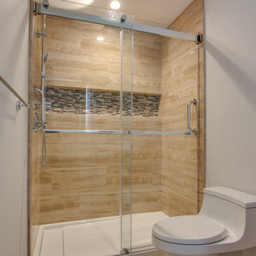 Minimal Modern Master Bathroom