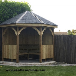 Corner Arbours - Pergolas