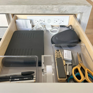 Kitchen In-Drawer Charging Outlets
