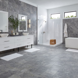 12 in. x 24 in. Cabo Azul Porcelain Tile - Wall And Floor Tile