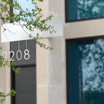 New construction. Chicago Ukrainian Village. Architecture and interior design