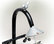 32" Tall Outdoor Antique Metal Sink Water Fountain and Stand, White