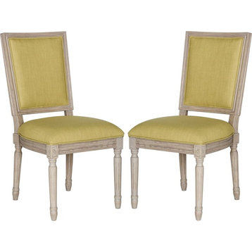 Buchanan Side Chair (Set of 2) - Spring Green, Rustic Grey