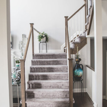 Staircase to the second floor