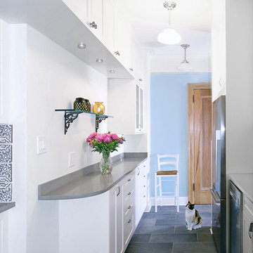 Shaker Style kitchen in pre-war building