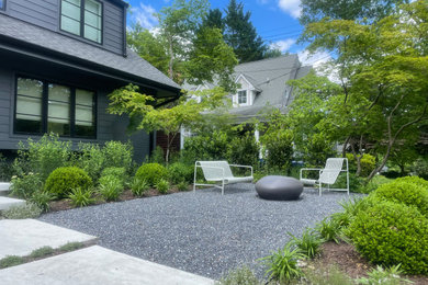 Inspiration for a transitional landscaping in DC Metro.