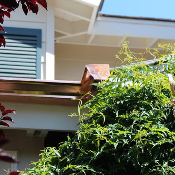 Seamless Copper Rain Gutters in Los Angeles