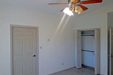 Inspiration for a transitional bedroom remodel in Albuquerque