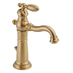 Delta Victorian&reg; Single Handle Centerset Lavatory Faucet - Bathroom Sink Faucets