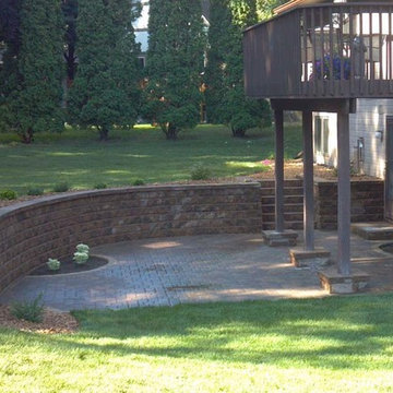 Walk-Out Basement Patio, Eagan, MN