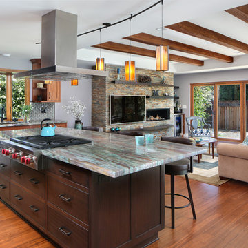 Saratoga, Ca Kitchen Remodel NARI Award for Design