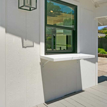 Exterior Pass Through Window from Kitchen