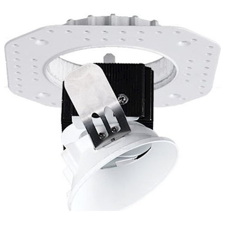WAC Lighting Aether LED 3.5" RD Adj Inv, LED Flood 15 3500K, WH