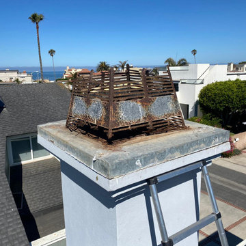 Chimney Repair and Custom Cap Replacement