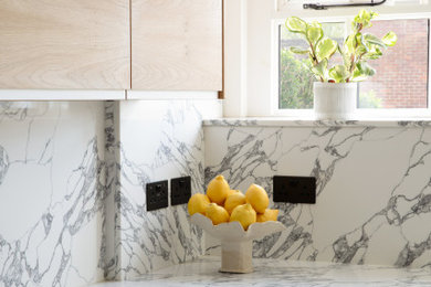 Contemporary kitchen in London.