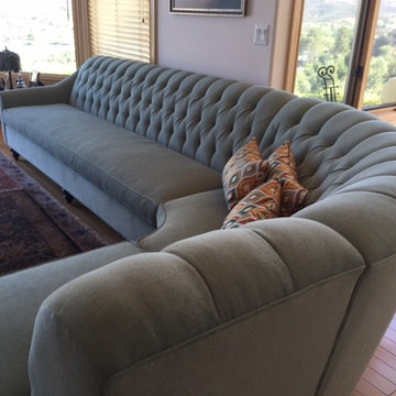 North Ranch Custom Tufted Sofa Sectional