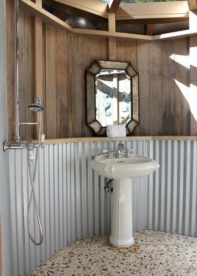 Eclectic Bathroom by Shannon Malone