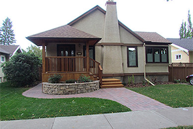 Photo of a modern landscaping in Calgary.