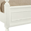 Smiling Hill Panel Bed in Marshmallow, Queen
