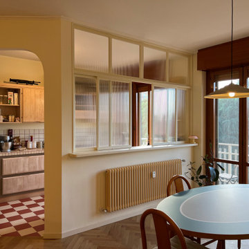 casa in toni pastello