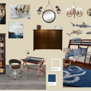 Nautical Teen Boy's Room