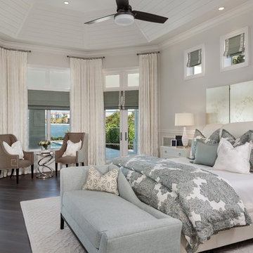 Miromar Lakes Home with Steel Tones & Sea-foam Interior