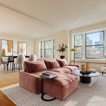 Virtual Staging Examples - Transitional Style