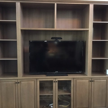 Wood Entertainment Center
